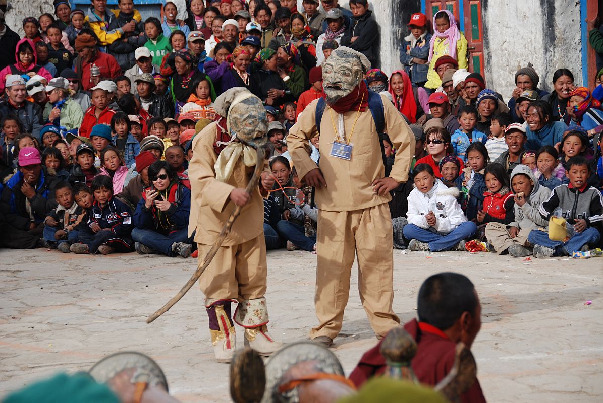 Mustang Lo Manthang Tiji Festival Day 2 10 Comedic Dancers